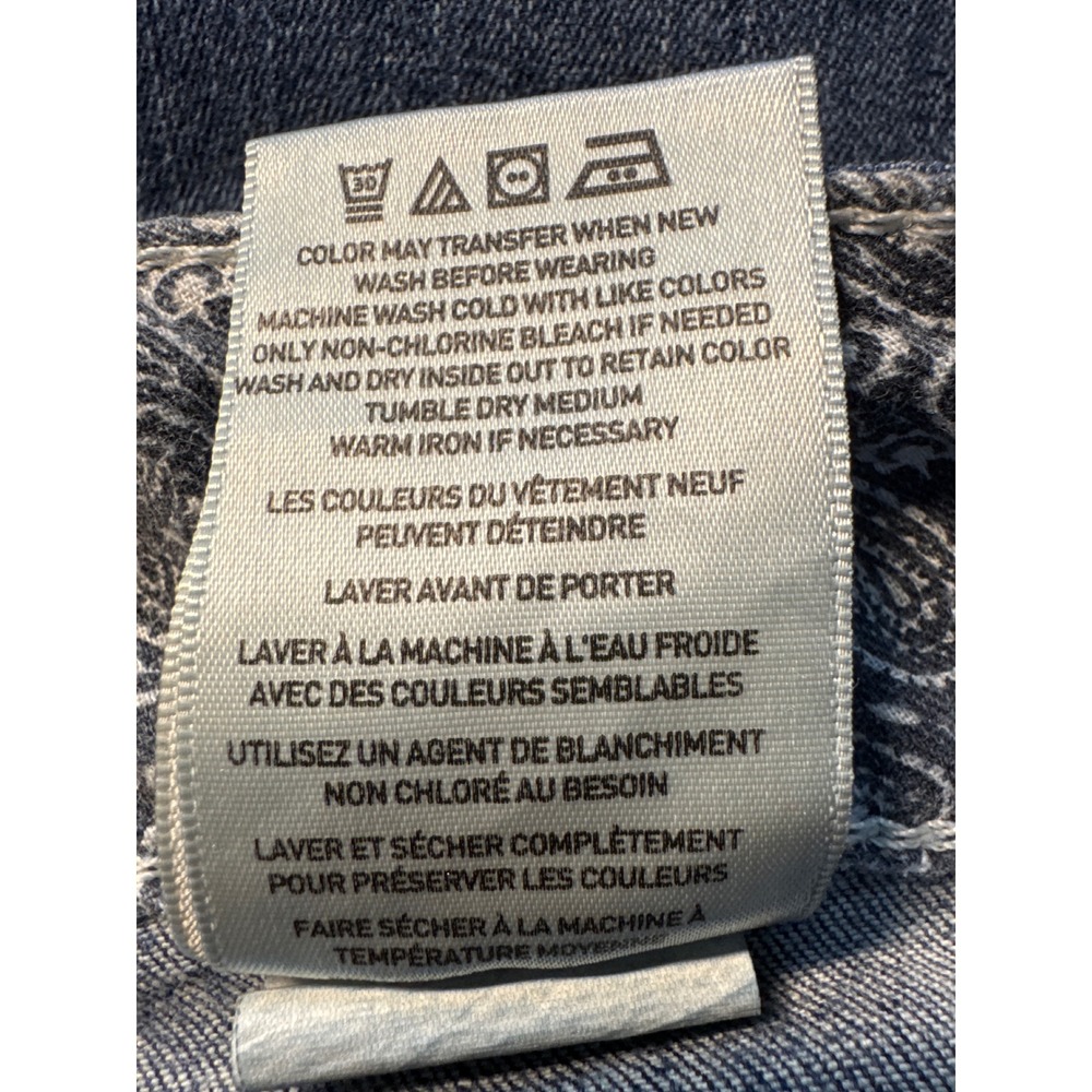 Ariat Real Denim Bootcut Jeans Dark Wash Contrast Stitch 33R 10017510 - Picture 7 of 13